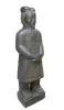 Artikelbild 3 des Artikels “Chinesischer Krieger, stehend, 150 cm Höhe, Naturstein (Basanit), Steinmetzarbeiten, Antikfinish “